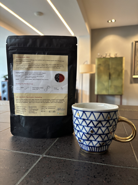 Assam Earl Grey Loose Leaf - 100gms - House of Roya