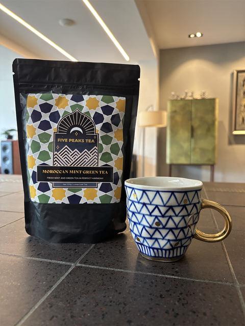 Moroccan Mint Green Tea Loose Leaf - 100gms - House of Roya