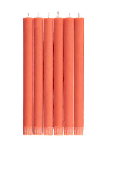 Rust Eco Dinner Candles