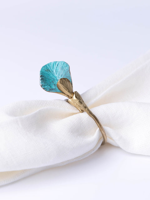Blue Bell Napkin Rings - Set of 4 - House of Roya