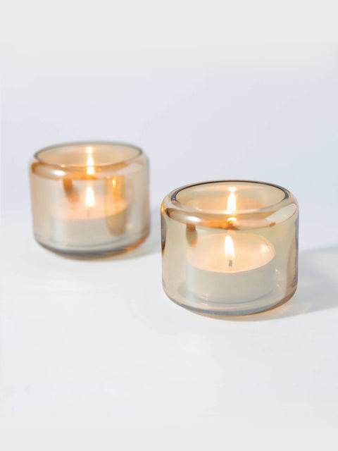 Glaze Votive with Iridescent Finish - House of Roya