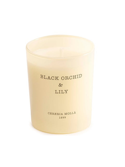 Premium Candle 230gr Black Orchid & Lily - House of Roya