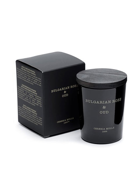 Premium Candle 230gr Bulgarian Rose & Oud - House of Roya