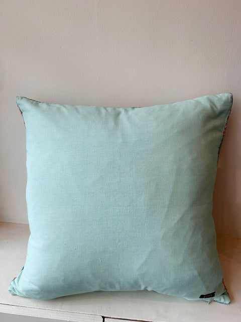 Coral Baroque Embroidery Cushion Cover - House of Roya