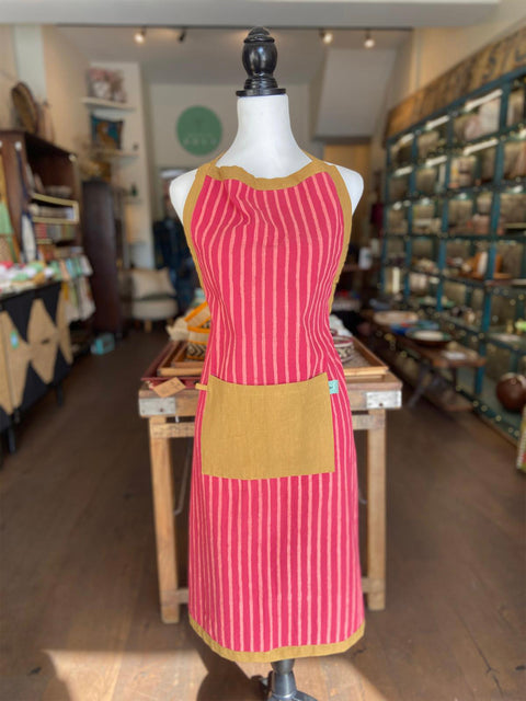 Coral Coast Forge Apron - Handmade Cotton Apron - House of Roya