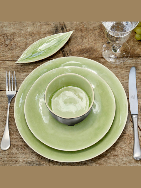 Riviera Vert Frais Dinner Plate 27cm - House of Roya