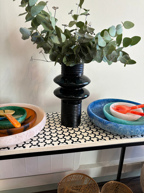 Green Bloom Bowl Small - House of Roya