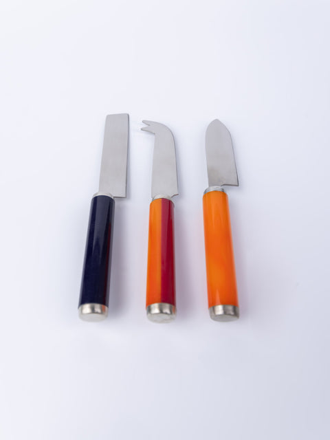 Resin Cheese Knives - Set of 3 - House of Roya