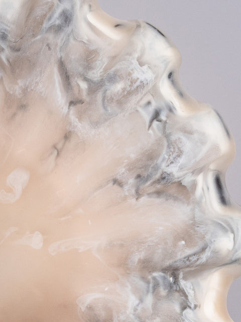 Amelia Resin Ruffle Bowl - House of Roya