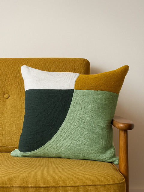 Geometric Horizon Cushion Cover - House of Roya