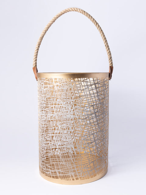 Metal Lantern Large - House of Roya