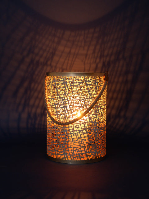 Metal Lantern Large - House of Roya