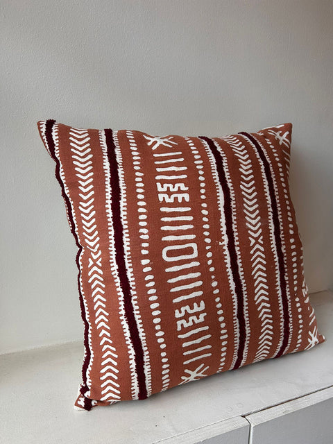 Savanna Rust Cushion - House of Roya