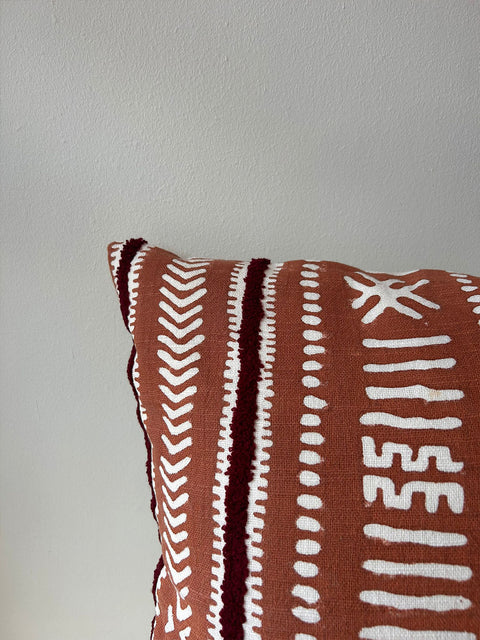 Savanna Rust Cushion - House of Roya
