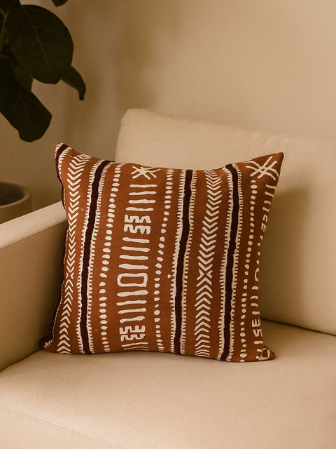 Savanna Rust Cushion - House of Roya