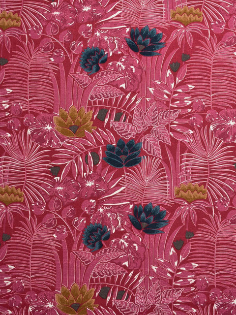 Whispering Grove Fabric (Cherry) - House of Roya