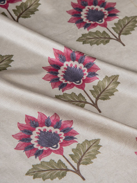 Gul Fabric (Ivory) - House of Roya
