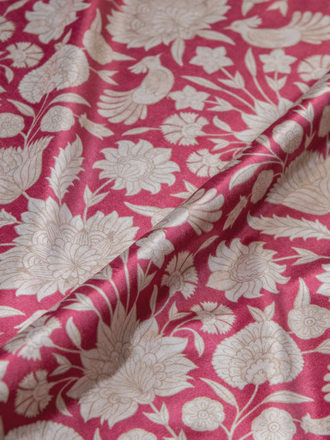 Rang Fabric (Fuchsia) - House of Roya
