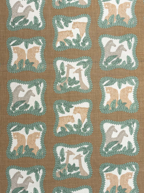 Pridelands Fabric (Brown) - House of Roya