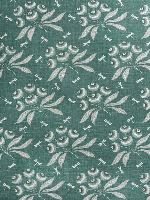 Wild Bloom Fabric (Green) - House of Roya