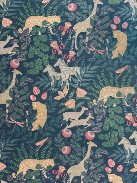 Fantastic Forest Fabric (Blue) - House of Roya