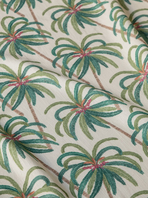 Palm Bay Fabric (White) - House of Roya