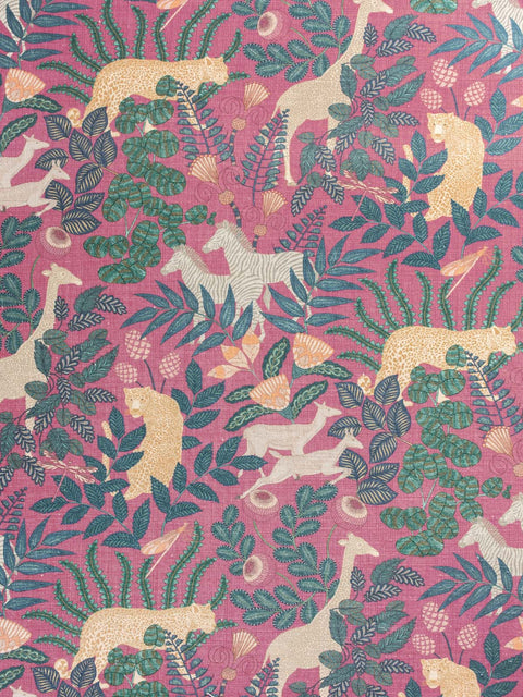 Fantastic Forest Fabric (Pink) - House of Roya