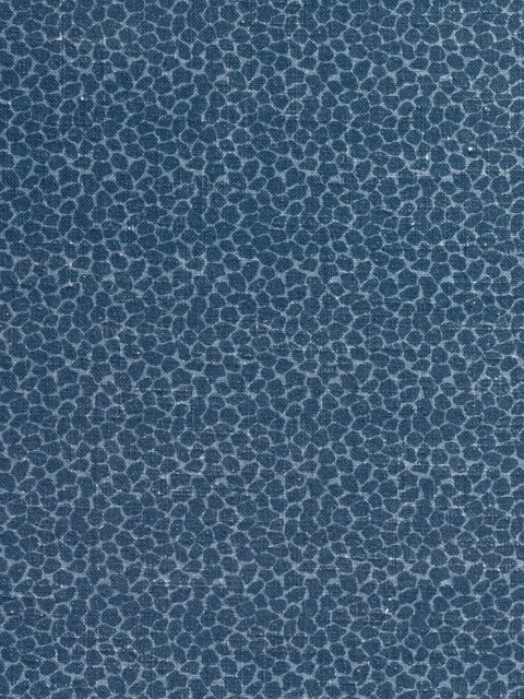 Rosette Fabric (Blue) - House of Roya