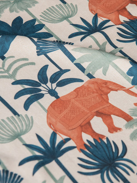 Sanctuary Fabric (Eggshell) - House of Roya