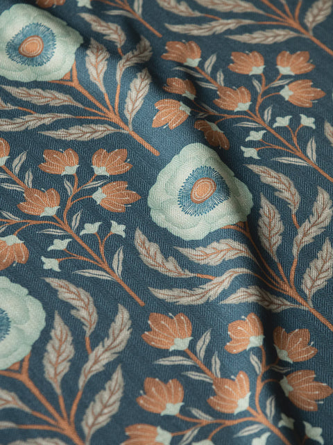 Paradise Fabric (Mist-Midnight) - House of Roya