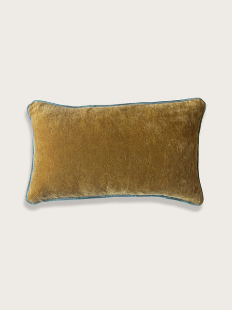 Amber Velvet Cushion Cover - Amber