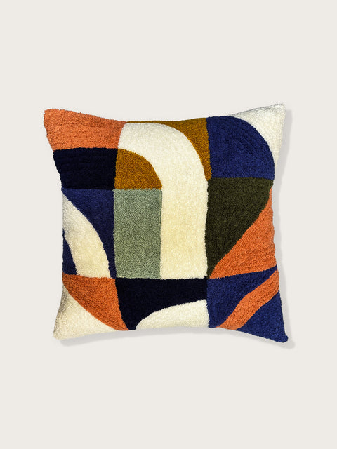 Bauhaus Block Cushion Cover - Multicolur - House of Roya