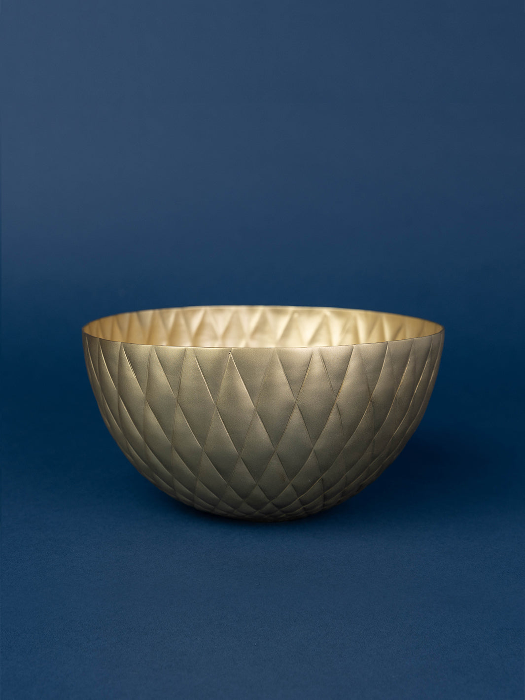 Criss Cross Brass Bowls