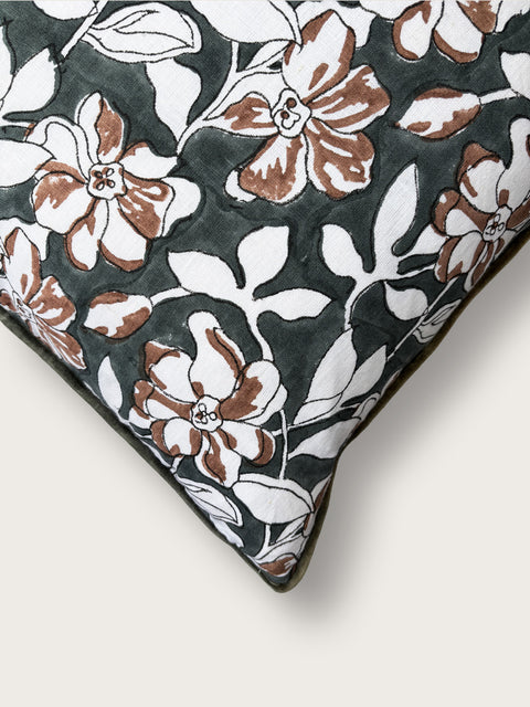 Champa Linen Cushion Cover - House of Roya