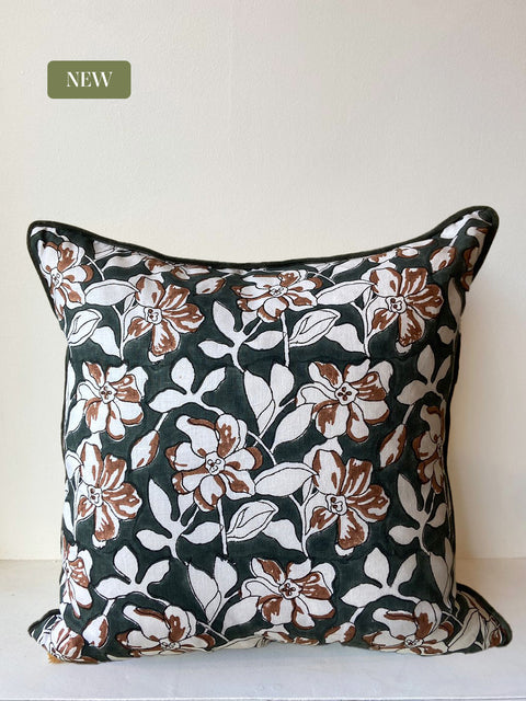 Champa Linen Cushion Cover