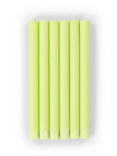 Chartreuse Green Eco Dinner Candles