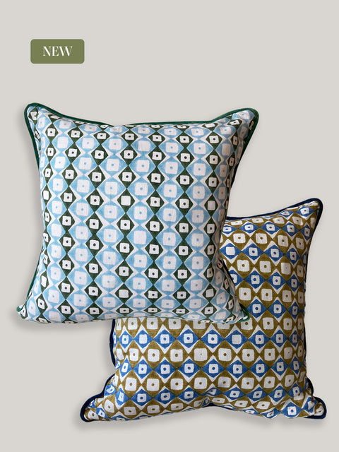 Dhuri Linen Cushion Cover
