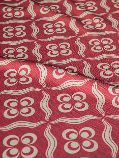 Chintamani Fabric (Ruby) - House of Roya