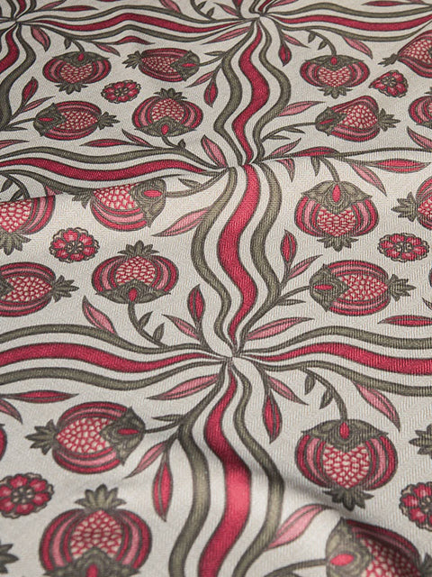 Chintamani Waves Fabric (Dove) - House of Roya