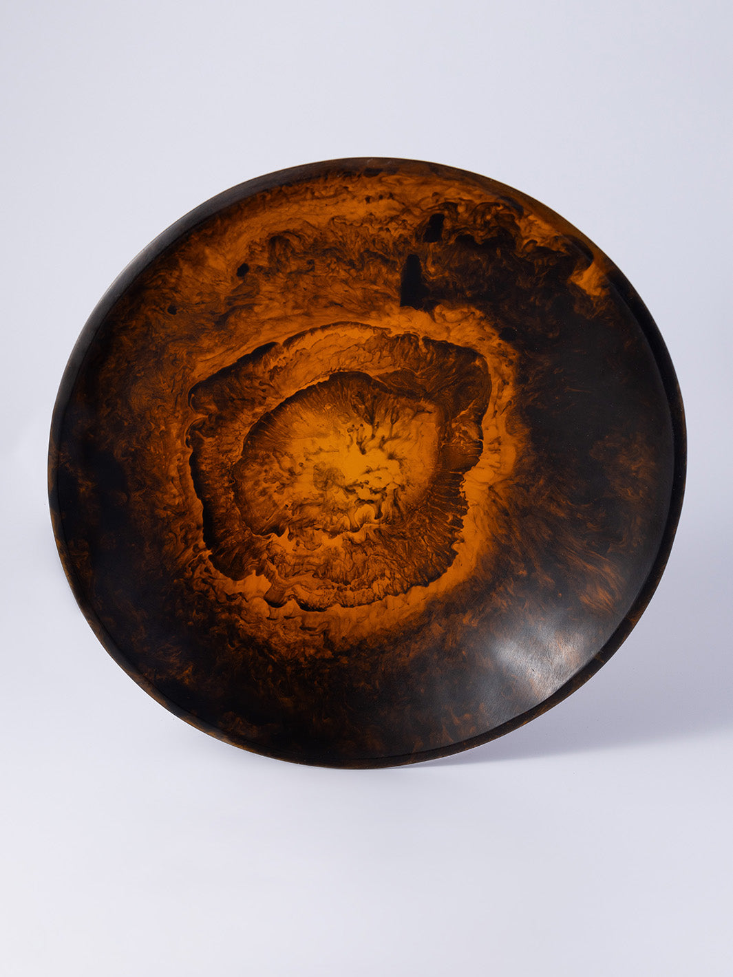 Gainsborough Amber Resin Bowl