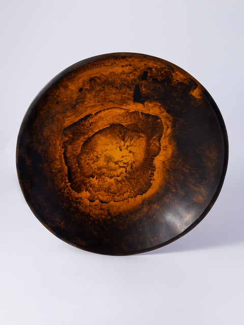 Gainsborough Amber Resin Bowl