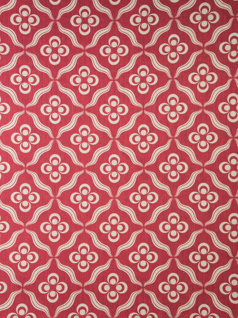 Chintamani Fabric (Ruby) - House of Roya