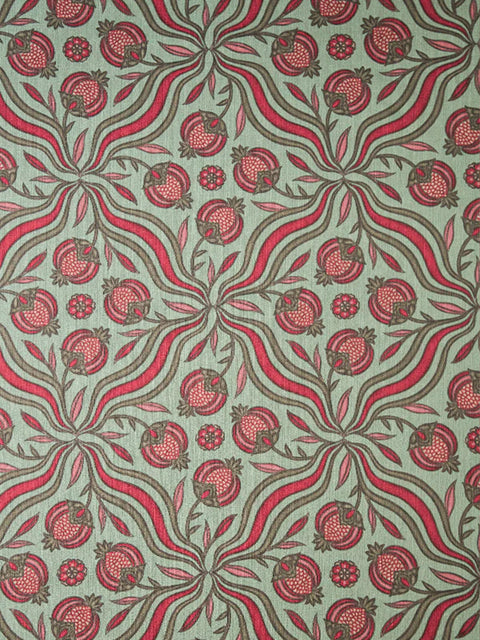 Chintamani Waves Fabric (Sea Foam) - House of Roya