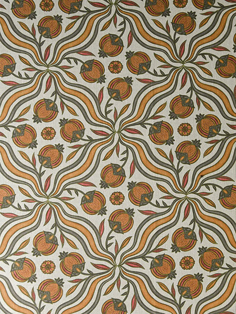 Chintimani Waves Fabric (Cream) - House of Roya