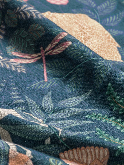 Fantastic Forest Fabric (Blue) - House of Roya