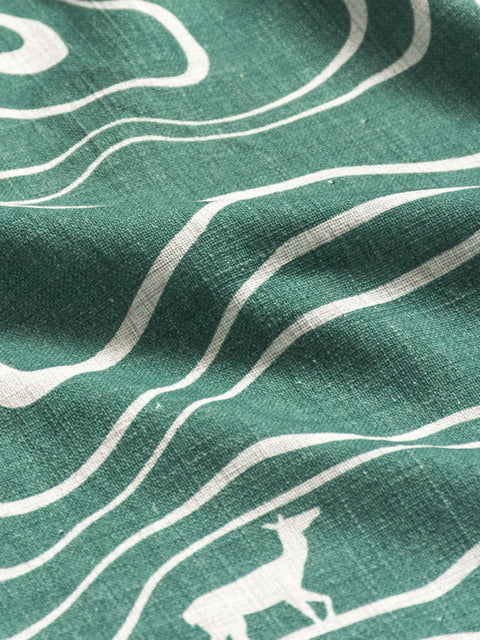 Forest Trail Fabric (Green) - House of Roya