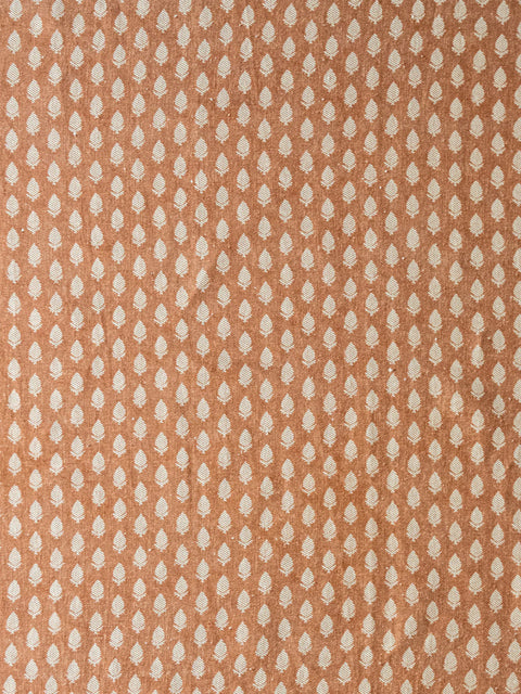 Mini Leaf Fabric (Terracotta) - House of Roya