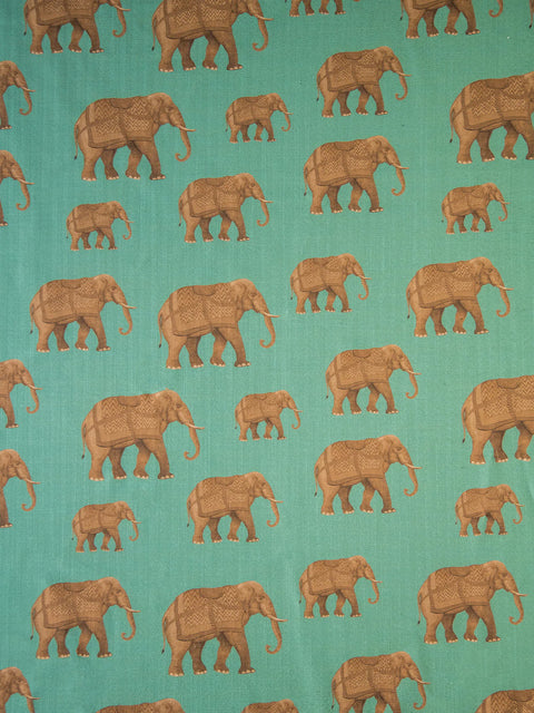 Tusker Fabric (Mist) - House of Roya