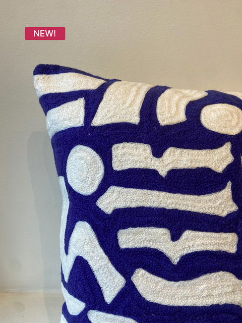 Indigo Nazka Cushion Cover