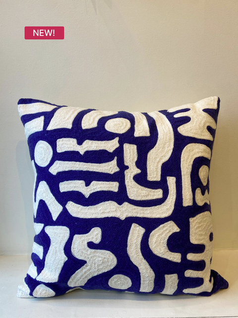 Indigo Nazka Cushion Cover